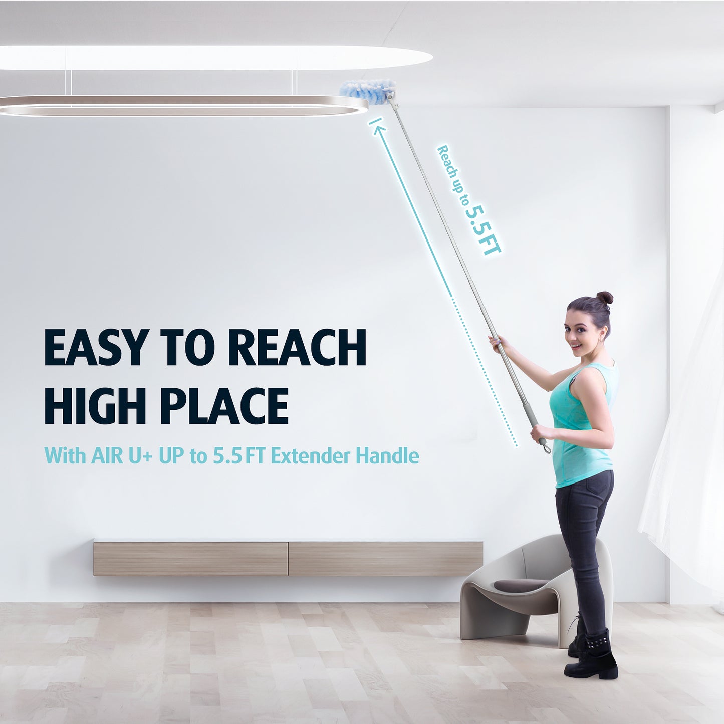 Duster Refills 20 pcs with 5.5FT Handle Double Head