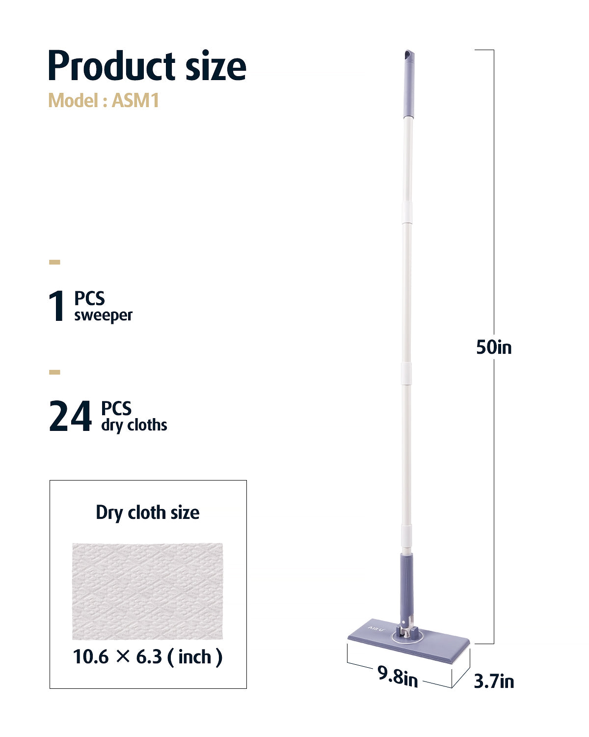 Swift Mop Purple 1+24