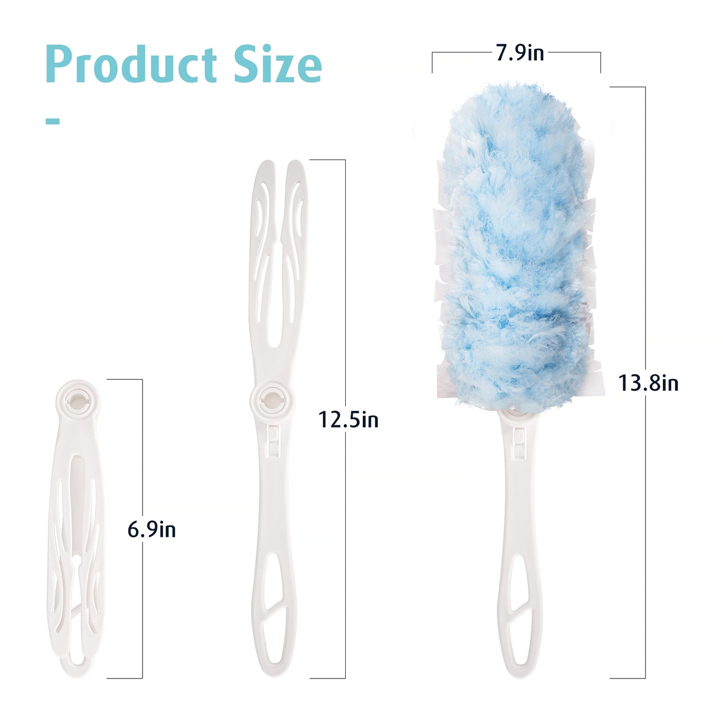 Duster Refills 30 pcs with 1 Foldable Handle