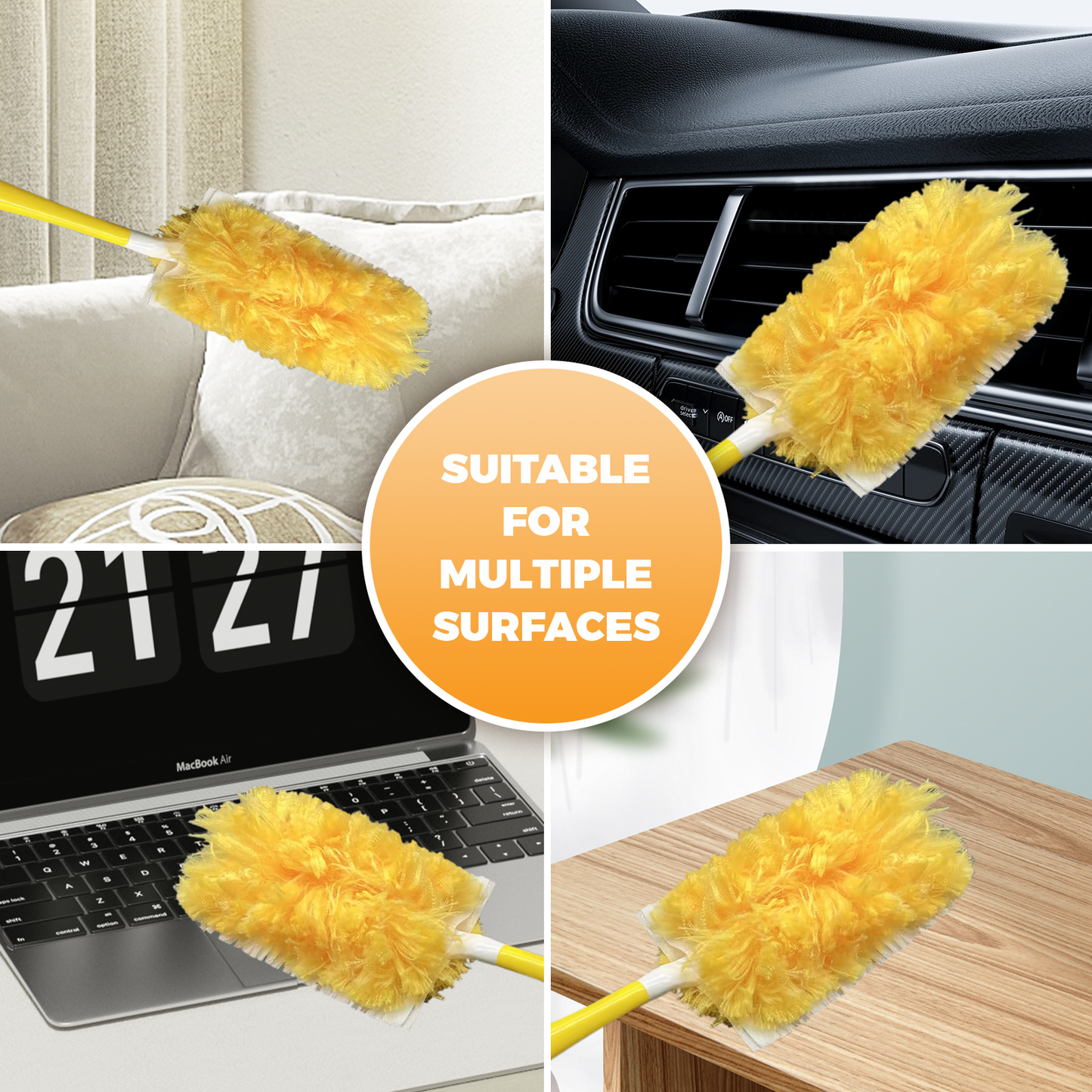 Duster Yellow Refills 20+1 Hand