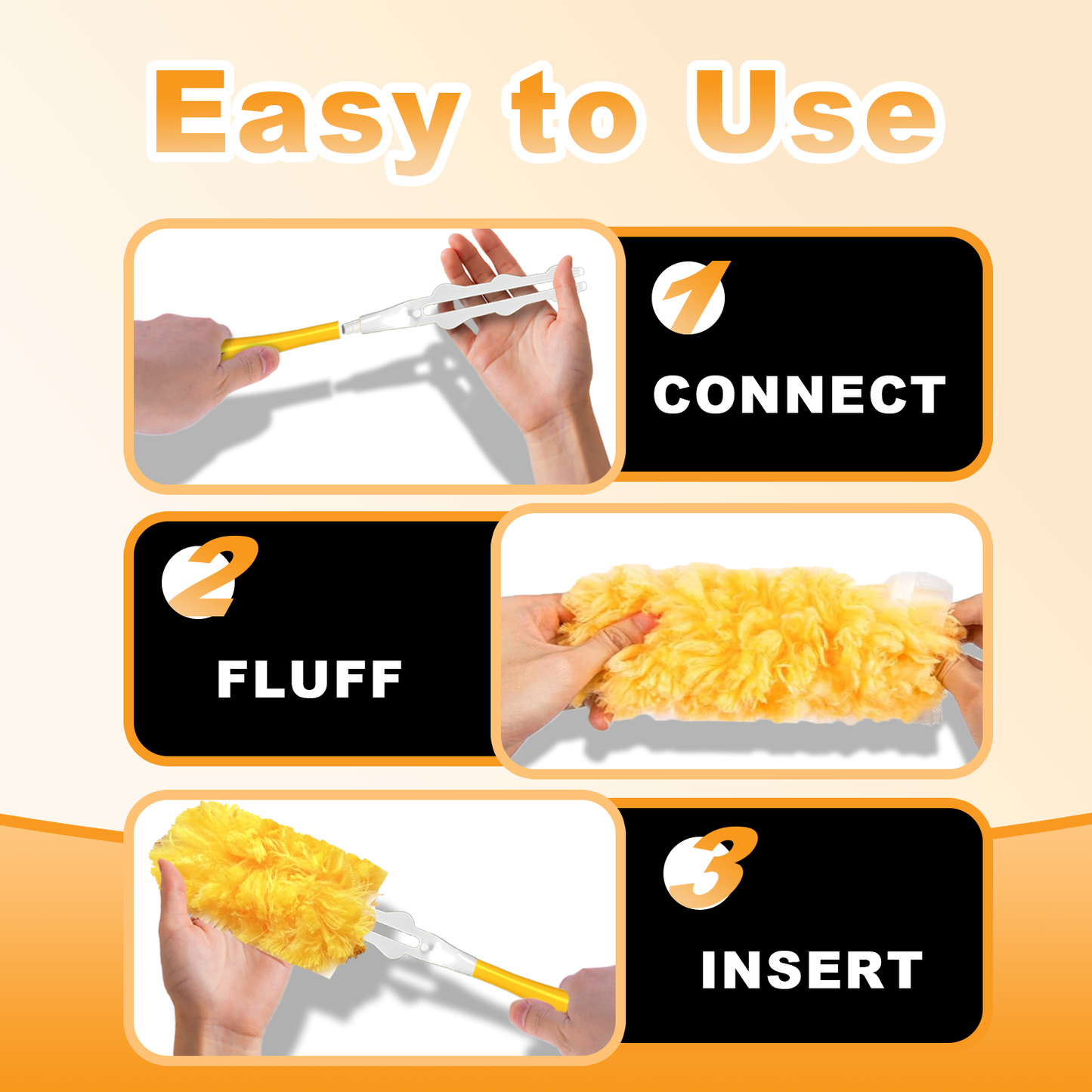 Duster Yellow Refills 20+1 Hand