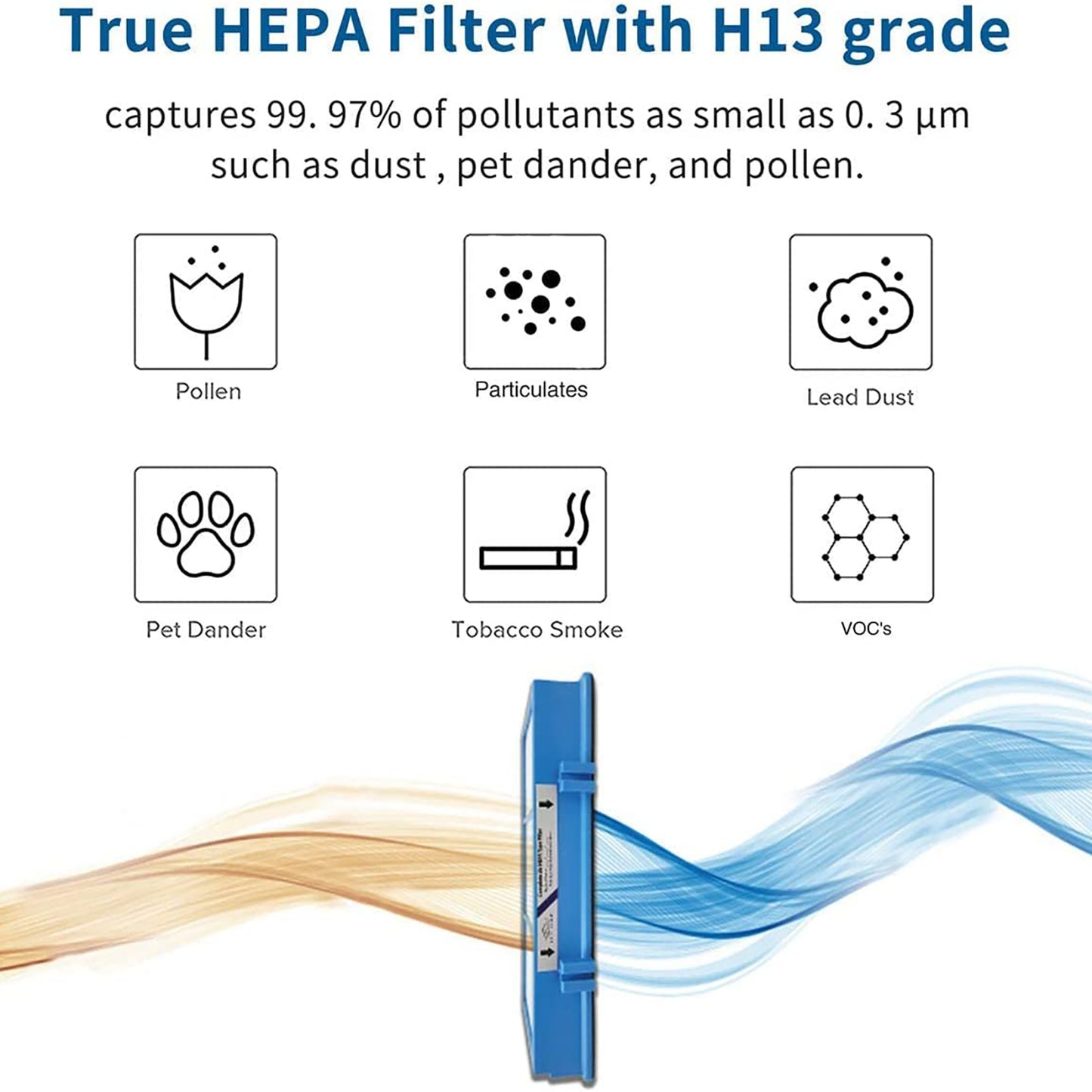 Holmes AER1 Air Purifier Replacement Filter,Blue