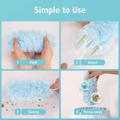 Duster Refills 30 pcs with 1 Foldable Handle