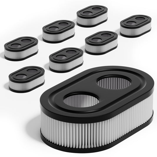 Lawn Mower Air Filter 593260 798452 with Carbon Pre-filter Fit for Briggs Stratton 09P702, 8pcs