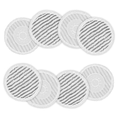 Replacement Steam Mop Pads for Shark S7000AMZ S7001 S7201 Steam Mop Washable Pads, 8 pcs