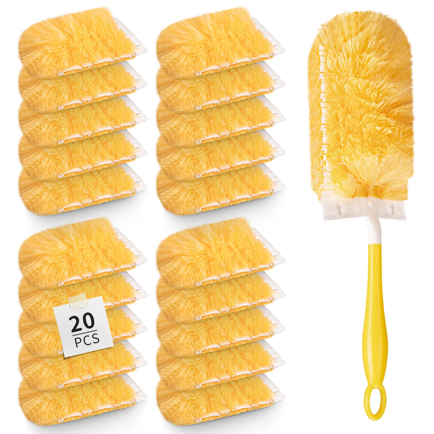 Duster Light Yellow Refills 20+1 Hand