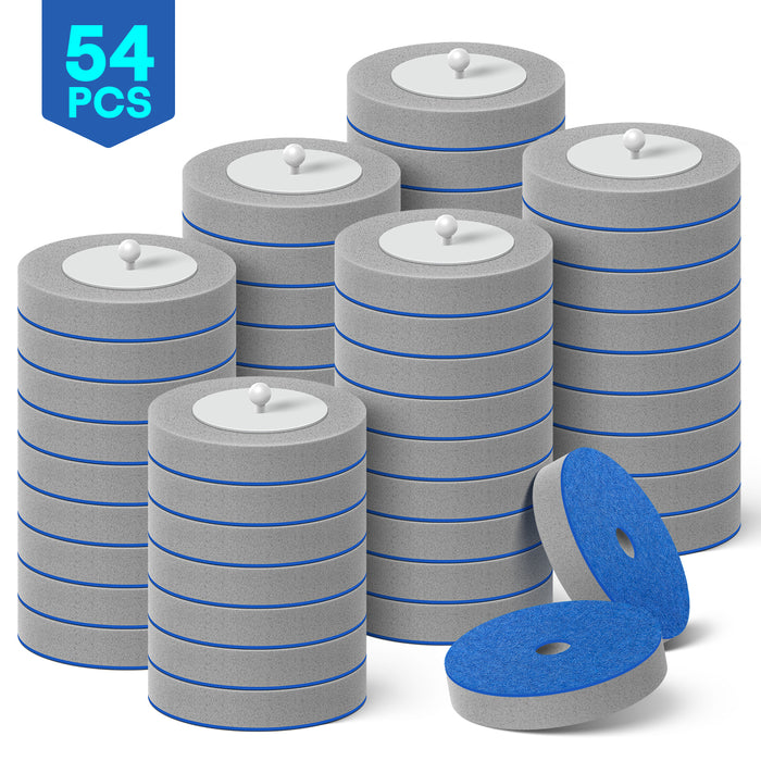 Disposable Toilet Brush Refills 54 Pcs