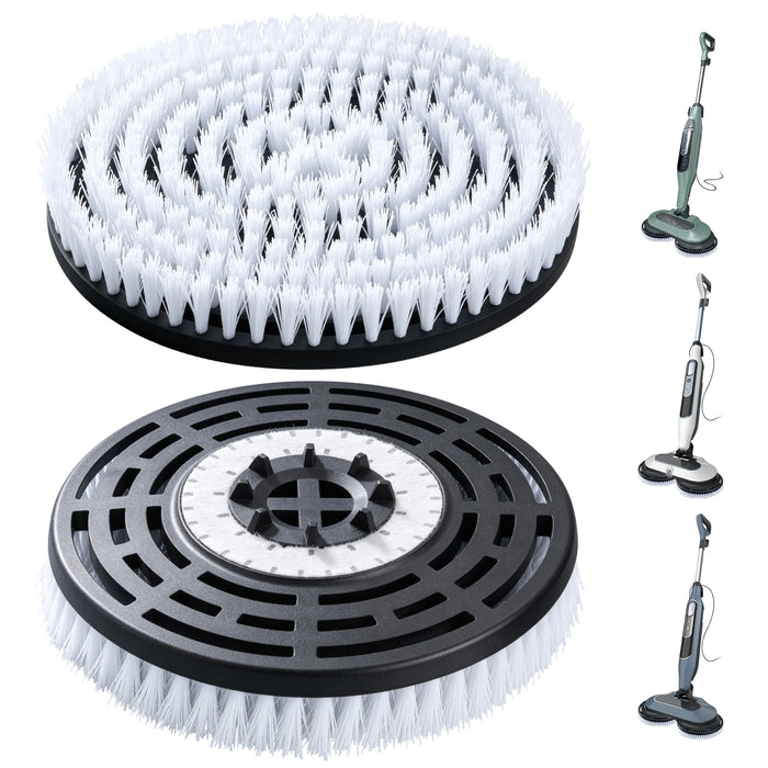 Mop Pad Replacement Brush Heads for Steam Mop Pads, Compatible with S7000, 2 pcs