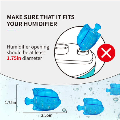 Leemone Humidifier Cleaner Shark & Fish