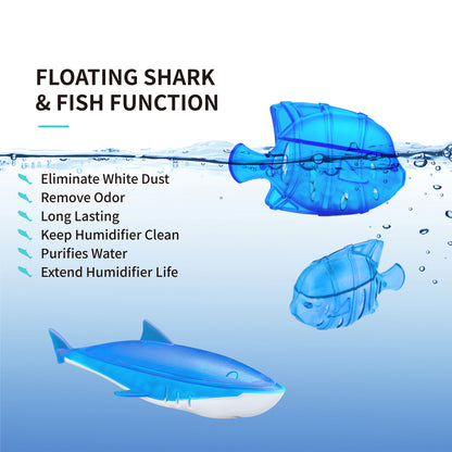 Leemone Humidifier Cleaner Shark & Fish